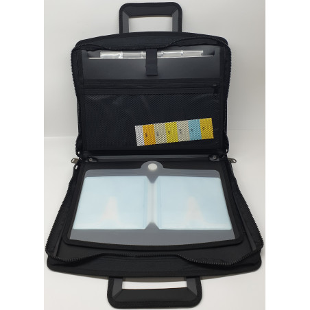 PORTA DOCUMENTS 350X280 ACORDEON CREMALLERA NANSES