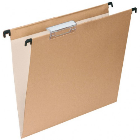 Carpeta colgante Folio bicolor visor superior cort