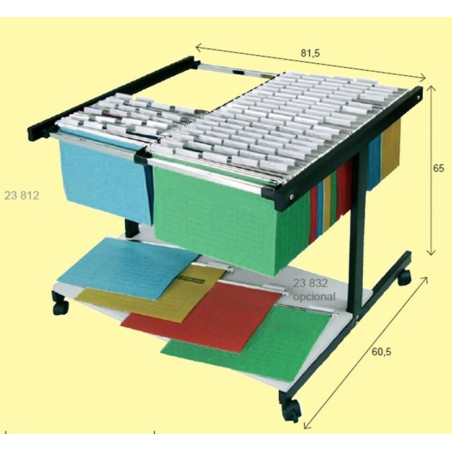 CARRO CARP. PENJANTS DIN 2 PISOS 900x650x400