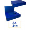 CARP. PROJECTES A4 030x340x250mm BLAU