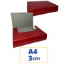 CARP. PROJECTES A4 030x340x250mm VERMELL