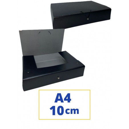 CARP. PROJECTES A4 100x340x250mm NEGRE