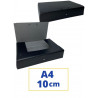 CARP. PROJECTES A4 100x340x250mm NEGRE