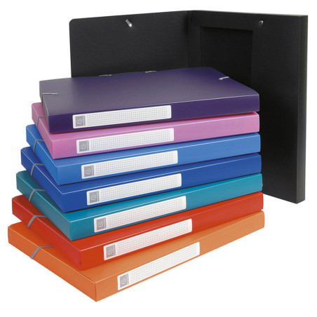 Carpeta proyecto A4 PP lomo 40mm FOREVER PP Surt Exacompta