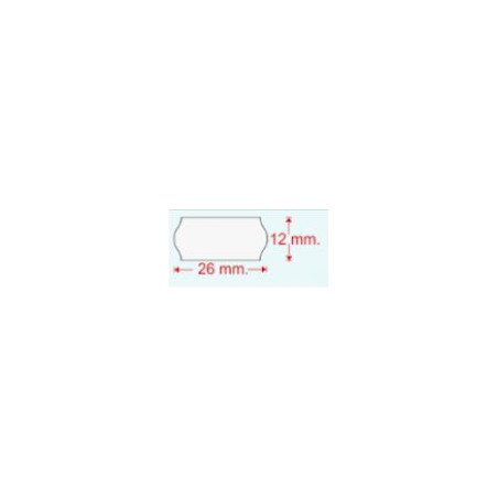 ETIQUETES ETIQ. STD 26x12mm BLANC REM. (5u.)