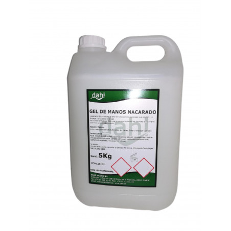 Gel manos nacarado 5l