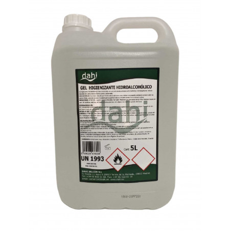 Gel hidroalcoh¢lico 5l garrafa
