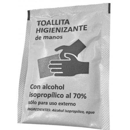 Toallitas higienizantes hidroalcoh¢licas caja 500
