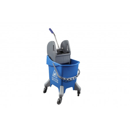 Cubo limpieza monoseno 32l con prensa azul hccp