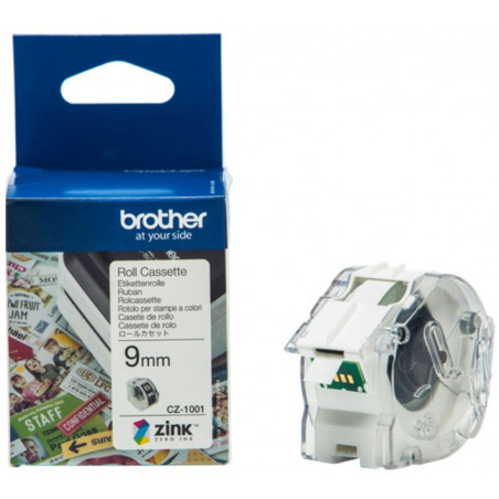 ETIQUETES BROTHER COLOR (009x500) Continu CZ1001 (VC500)
