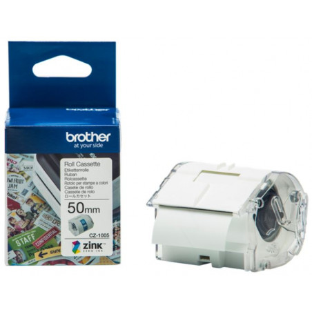 ETIQUETES BROTHER COLOR (019x500) Continu CZ1003 (VC500)
