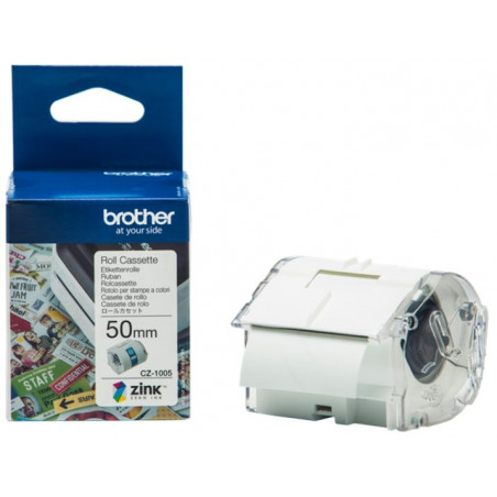 ETIQUETES BROTHER COLOR (050x500) Continu CZ1005 (VC500)