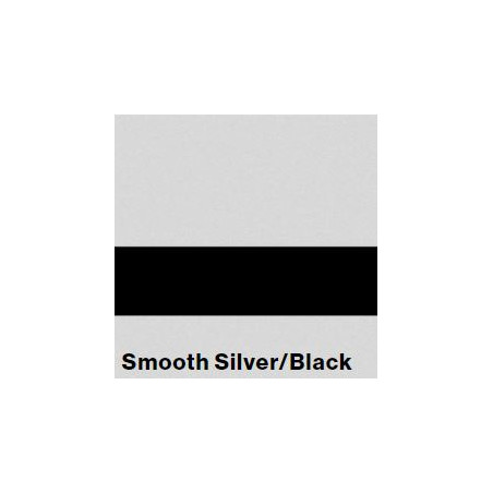 PLACA F LAZERBLAK ALUMINI (NEGRE/PLATA) 0,635mm