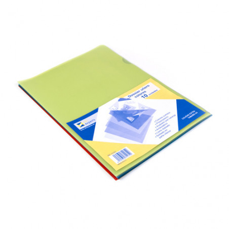 DOSSIER CRISTALL (Bossa 10u.) A4 (217x308) 110 mc. COLORS