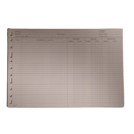 REC. FULLS 3006 ALMACEN (50u)                              (ABO)