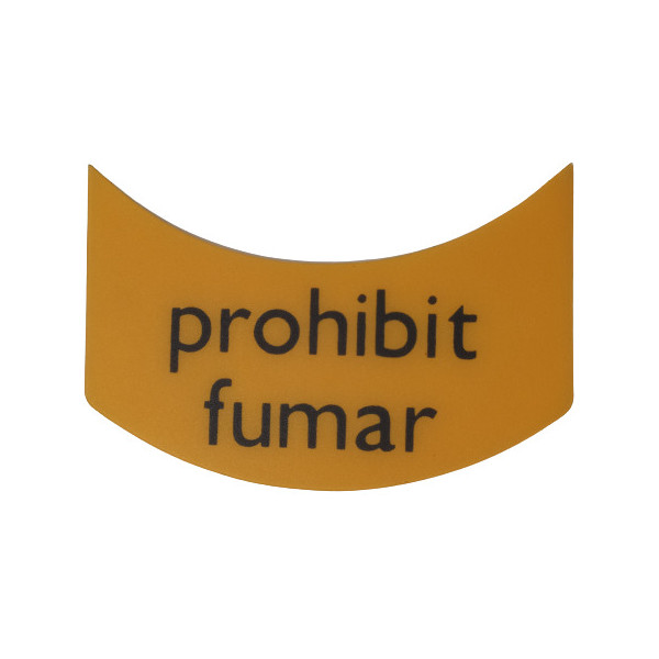 RETOL ADH. "PROHIBIT FUMAR" PLASTIC FORMA (ABO) RETOL ADH. "PROHIBIT FUMAR" PLASTIC FORMA (ABO)