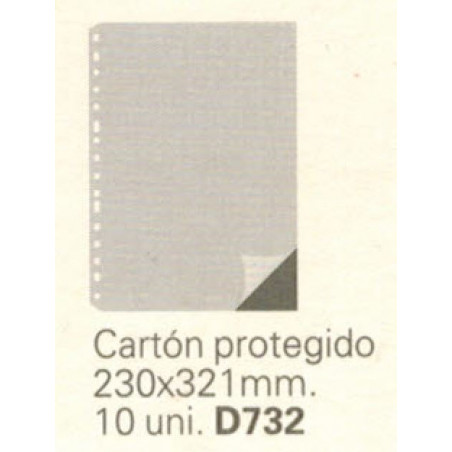 CARTOLINA + PROTEC MULTIFIN-2 230x321 NG 16TAL. D732 (10u)  ABO