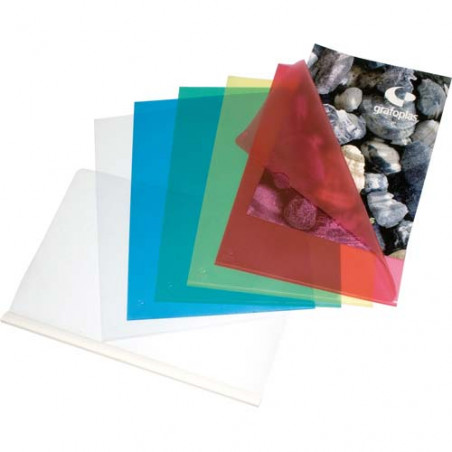 DOSSIER CRISTALL FOLI (240x350) 200 mc COLORS VARIS        (ABO)
