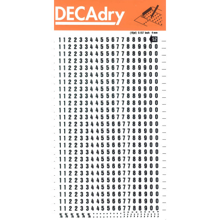 FULL DECADRY NEGRE Nº 52