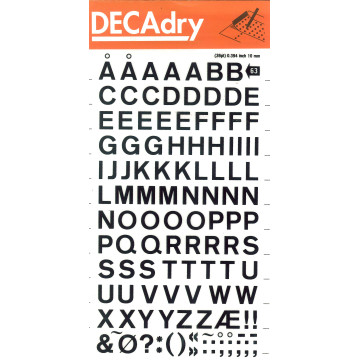 FULL DECADRY NEGRE Nº 63