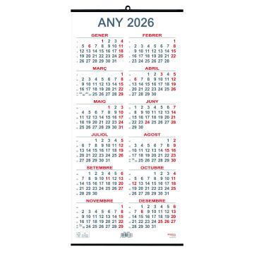 CALENDARI PARED ANY/V 230x490 CAT (MYRGA 1685)