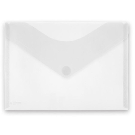 Sobre A4+ PP cierre de velcro 335 x250  mm cristal Office Box