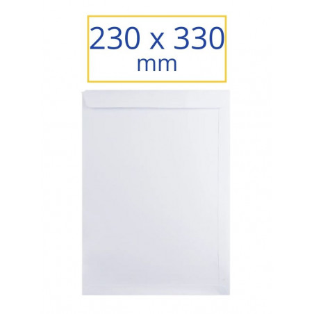 SOBRE BLANC 230x330 DIN-A4 (100u)                          (ABO)