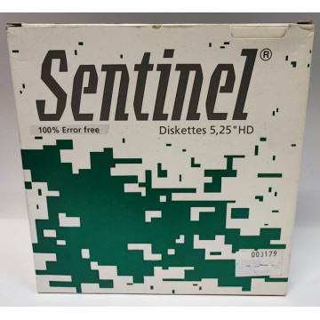 DISKETTE 5" 1/4 HD FMT 3M (10u)