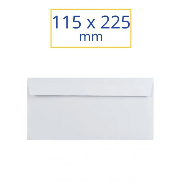 SOBRE BLANC 115x225 AMERICA F.D. I.P (100u) SOBRE BLANC 115x225 AMERICA F.D. I.P (100u)