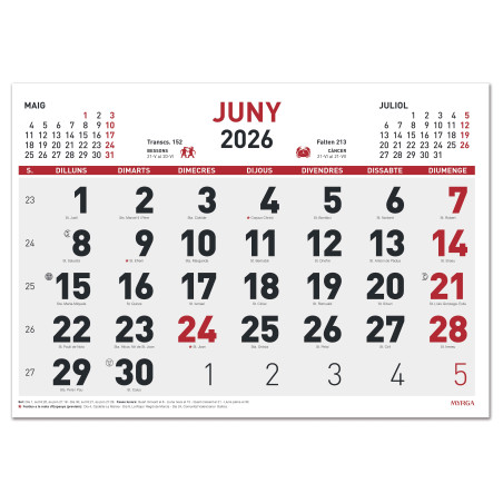 CALENDARI FALDILLA M/V 430x310 CAT (MYRGA 1694)