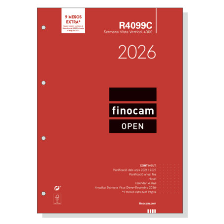 REC. AG. OPEN 4000 (210x297) ANY S/VV CAT. (R4099C)