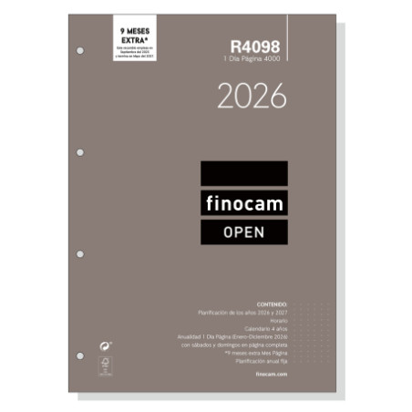 REC. AG. OPEN 4000 (210x297) ANY 1DP CAST (R4098)
