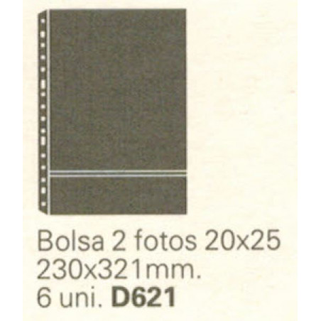 FUNDA MULTIFIN-2 FOTO 20x25 2F. (6u)                       (ABO)