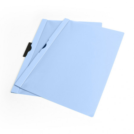 DOSSIER DURACLIP 3x220x310 BLAU CLAR