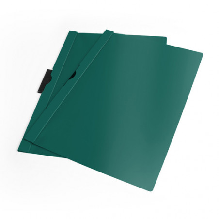DOSSIER DURACLIP 3x220x310 VERD FOSC