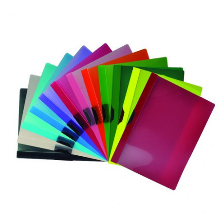 Dossier Clip-It con Pinza de Plástico Colorline