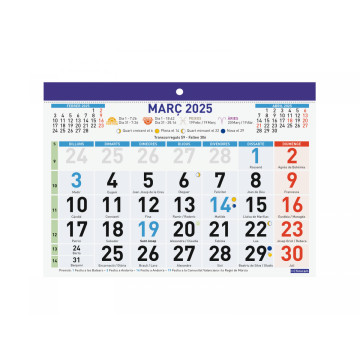 CALENDARI FALDILLA M/V 210x150 CATALA FINOCAM (F92)