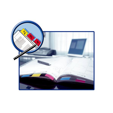 BANDERETES 25mm BLAU POST-IT 680-2 (50u)