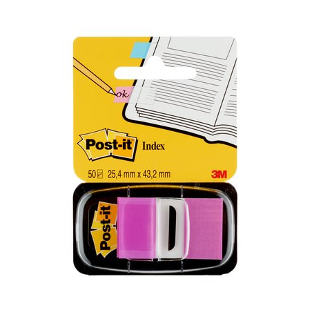 BANDERETES 25mm LILA POST-IT 680-8 (50u)