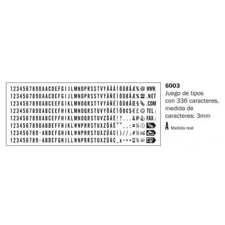IMPRENTILLA TRODAT PRINTY 4913 TYPO