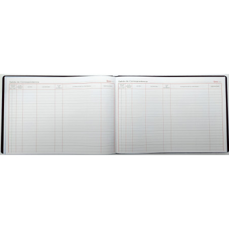 LLIBRE COMPTABILITAT Nº 43 SALIDA CORREESPONDENCIA (300x210mm) F