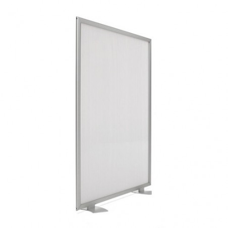 Mampara de separación de puestos de trabajo de 180 x 100 cm