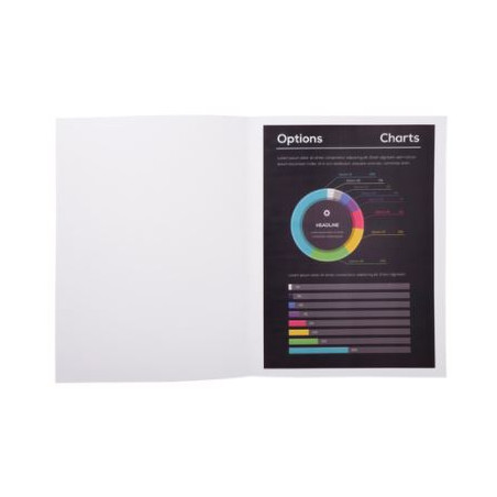 SUBCARPETA A4 (235x312) BLANC PASTEL 180gr