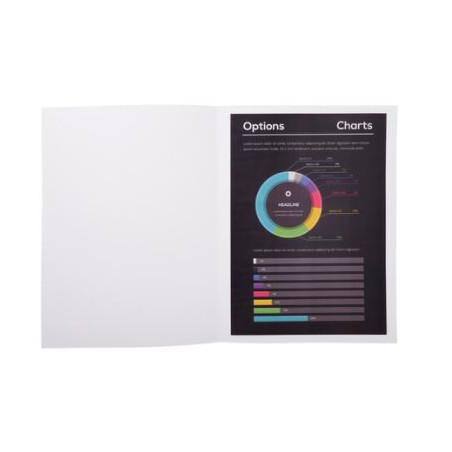 SUBCARPETA FOLI (235x343) BLANC INTENS 240g