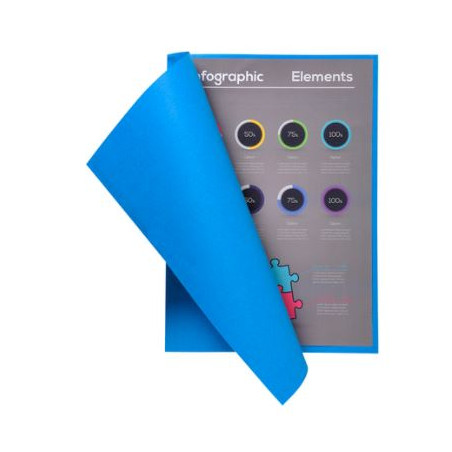 SUBCARPETA FOLI (235x343) BLAU INTENS  240gr