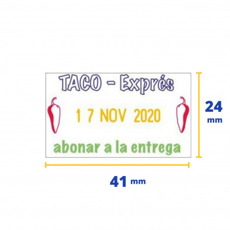 DATADOR TRODAT PRINTY (041x024) 4mm 5430 CATALA PERSONALITZABLE