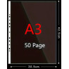 FUNDA 4 TALADROS DIN A3 PLANTAT 90micres