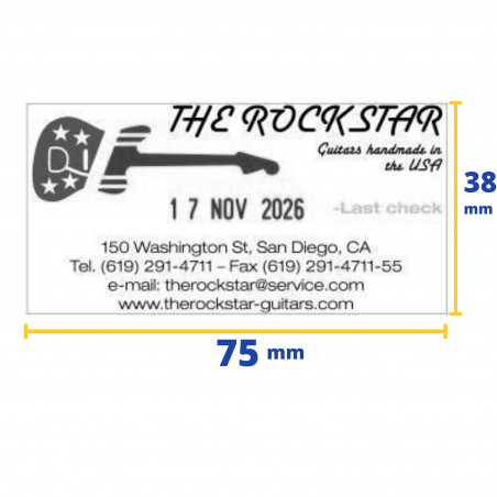 DATADOR TRODAT PRINTY (075x038) 4mm 4726 CASTELLA PERSONALITZABL