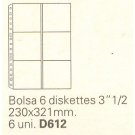 FUNDA MULTIFIN-2 DISKETTES 3" 1/2 (10u)                    (ABO)