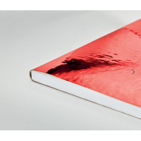 DIARI (140x200) JEAJ A5 VERMELL BRILLANT TAPA FLEXIBLE